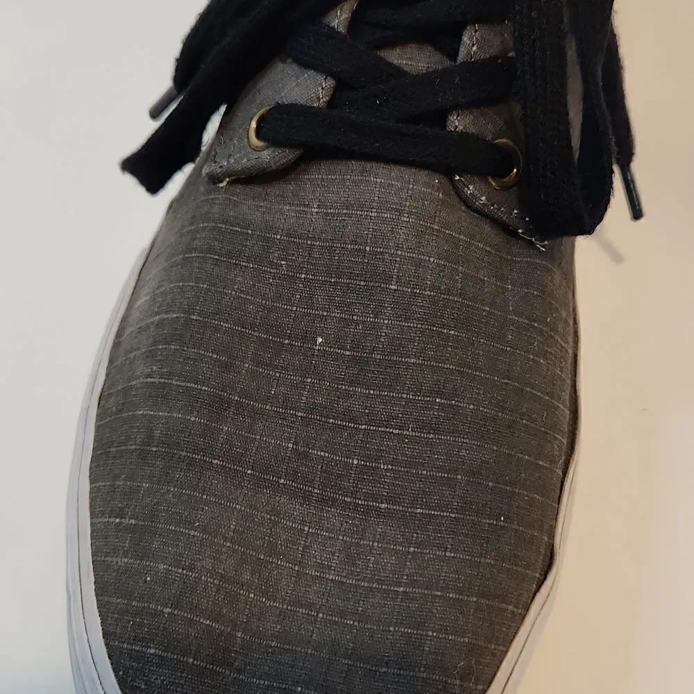 Ralph Lauren Polo Felton Sneakers Shoes Men’s Sz 12D Gray Low Top Lace Up NICE!